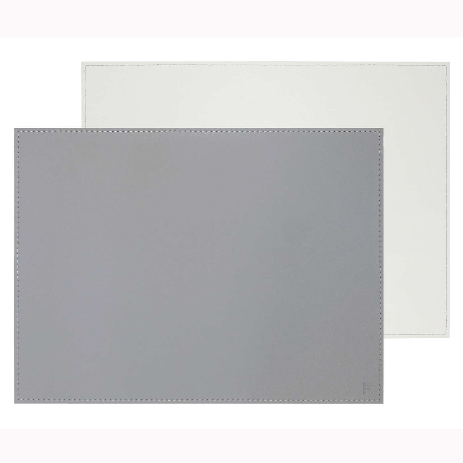 FREEFORM | Platzset, DUO, grau/weiß, rechteck