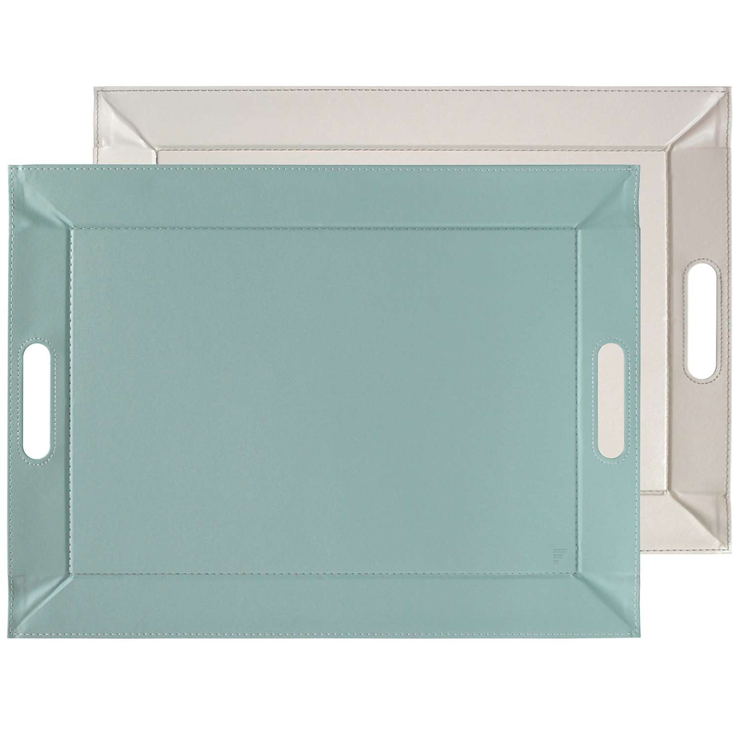 FREEFORM | Tablett, DUO, mint/elfenbein