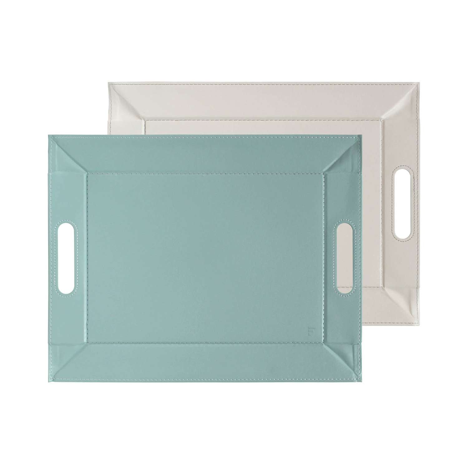 FREEFORM | Tablett, DUO, mint/elfenbein