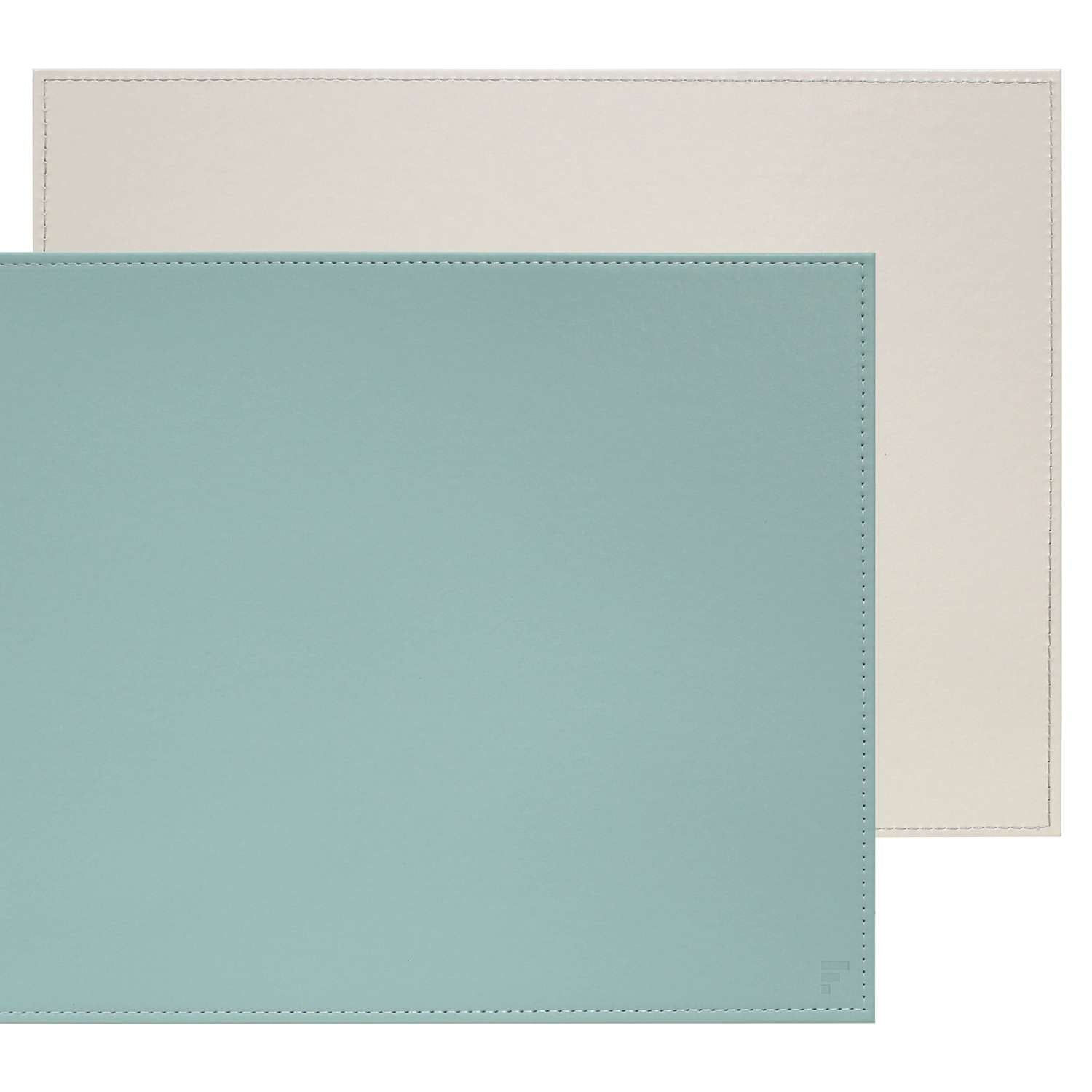 FREEFORM | Platzset, DUO, mint/grau, rechteck
