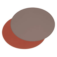 FREEFORM | Platzset, DUO, anthrazit/burgund, oval