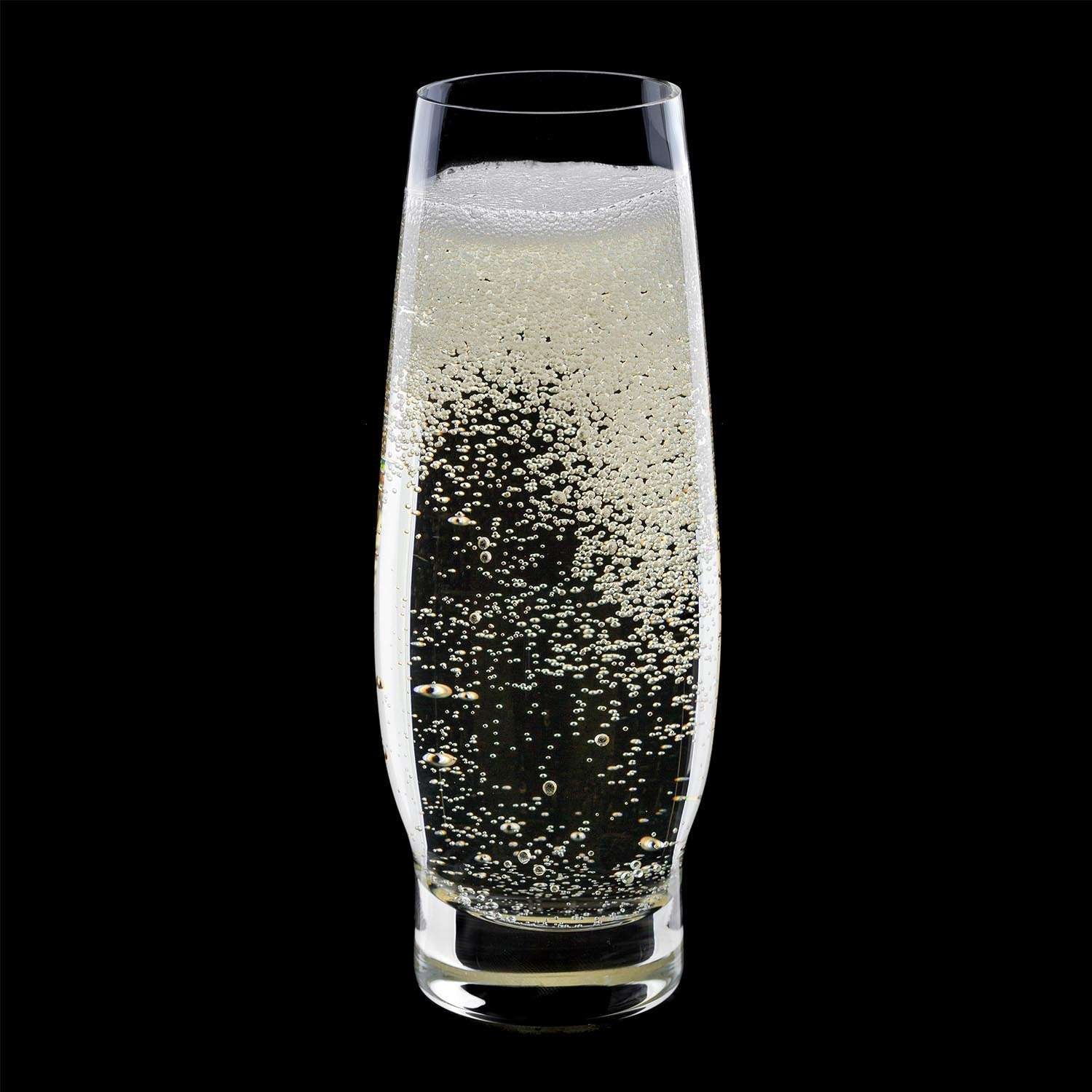 FREEFORM | Sekt-Glas, 2er-Set, klar, 2 x 275 ml