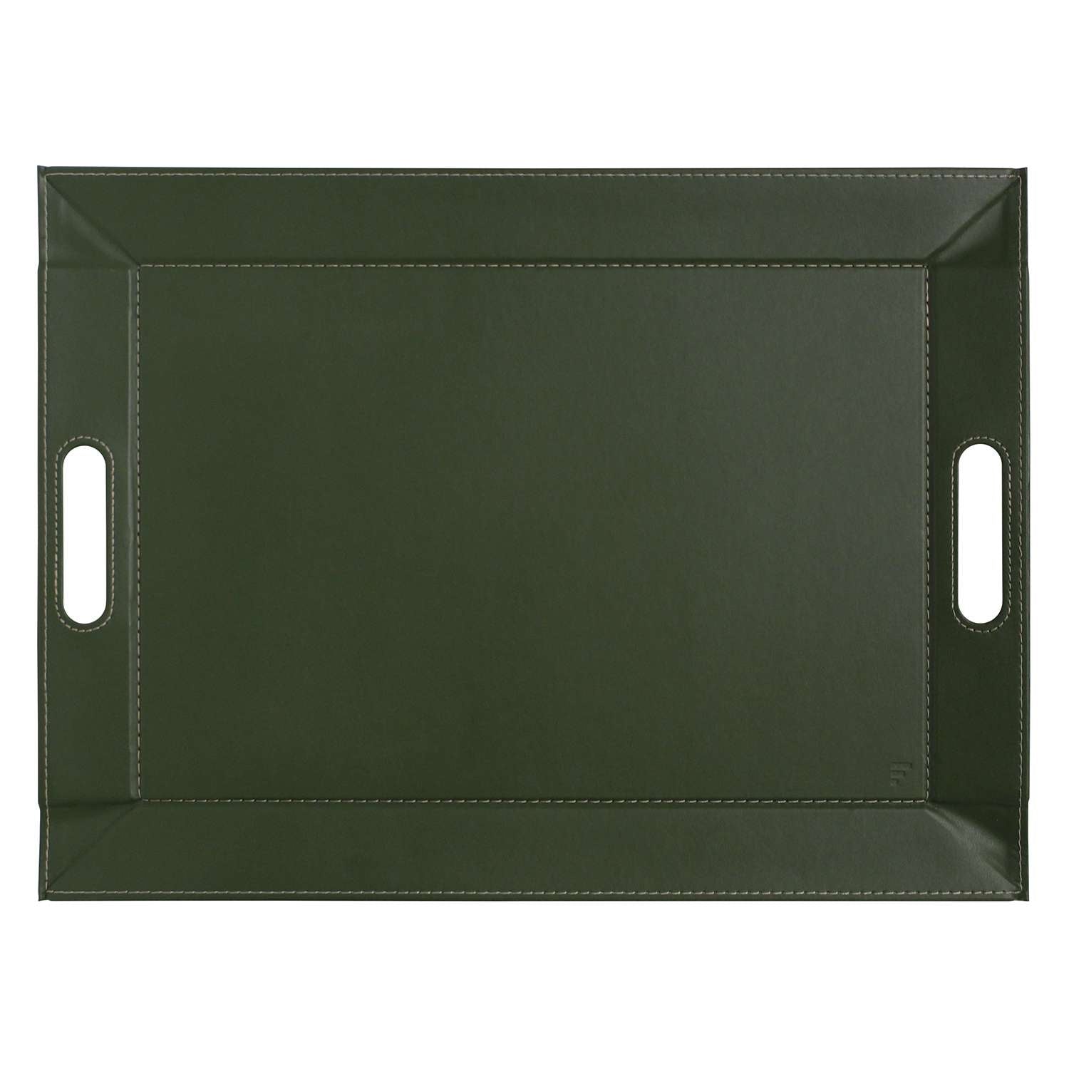 FREEFORM | Tablett, DUO, olive/elfenbein