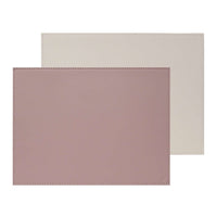FREEFORM | Platzset, DUO, altrosa/stein, rechteck