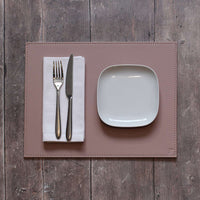 FREEFORM | Platzset, DUO, altrosa/stein, rechteck