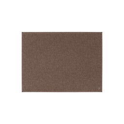 FREEFORM | Tischset, oval, TEXTIL, braun, klein