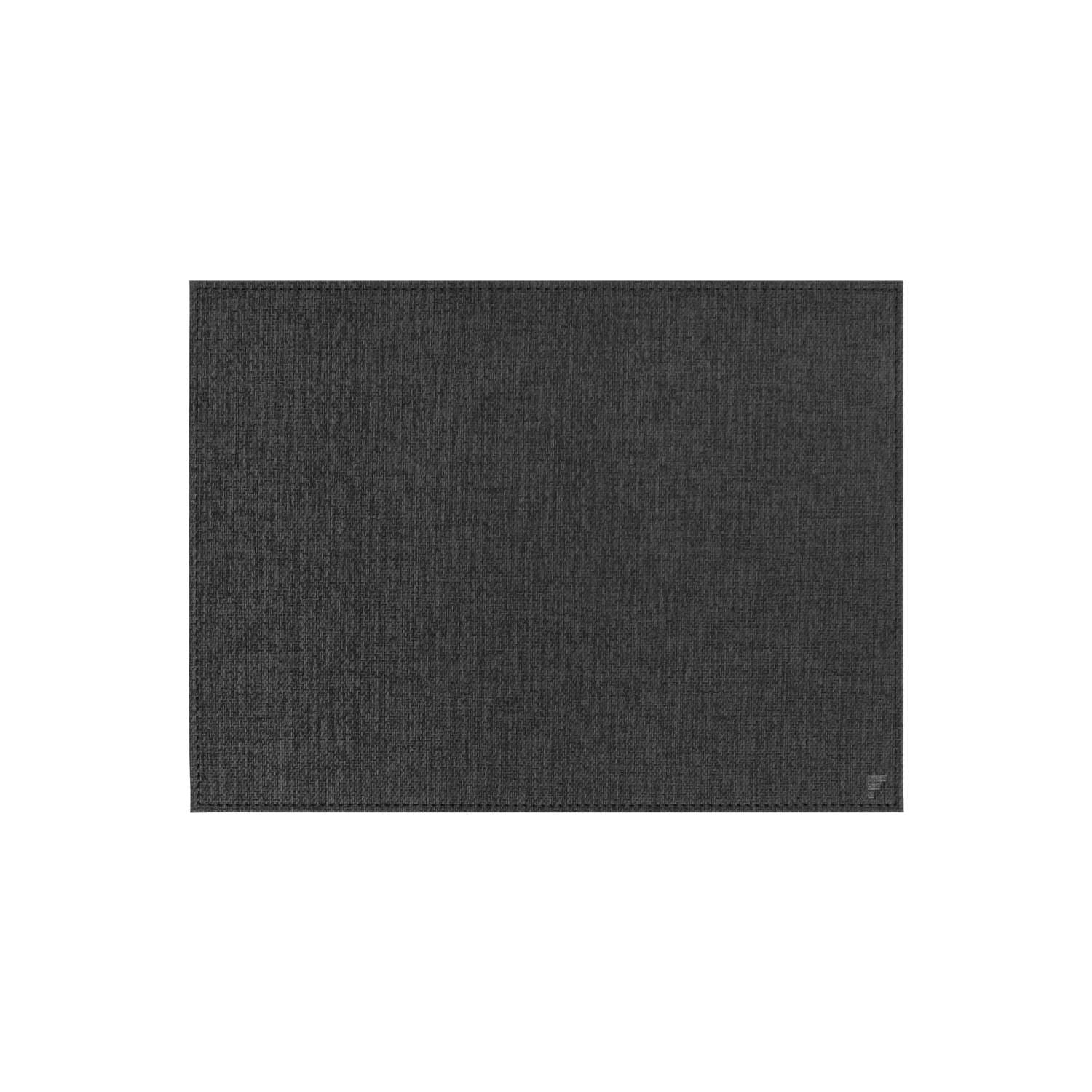 FREEFORM | Tischset, oval, TEXTIL, schwarz, klein
