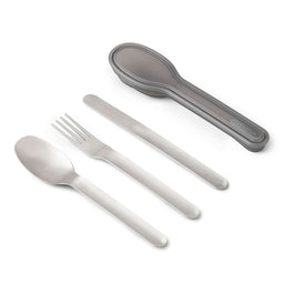 BLACK+BLUM | Besteck, TO-GO LUNCH, silber