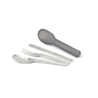 BLACK+BLUM | Besteck, TO-GO LUNCH, silber