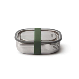 Lunchbox Edelstahl, olive, 600 ml
