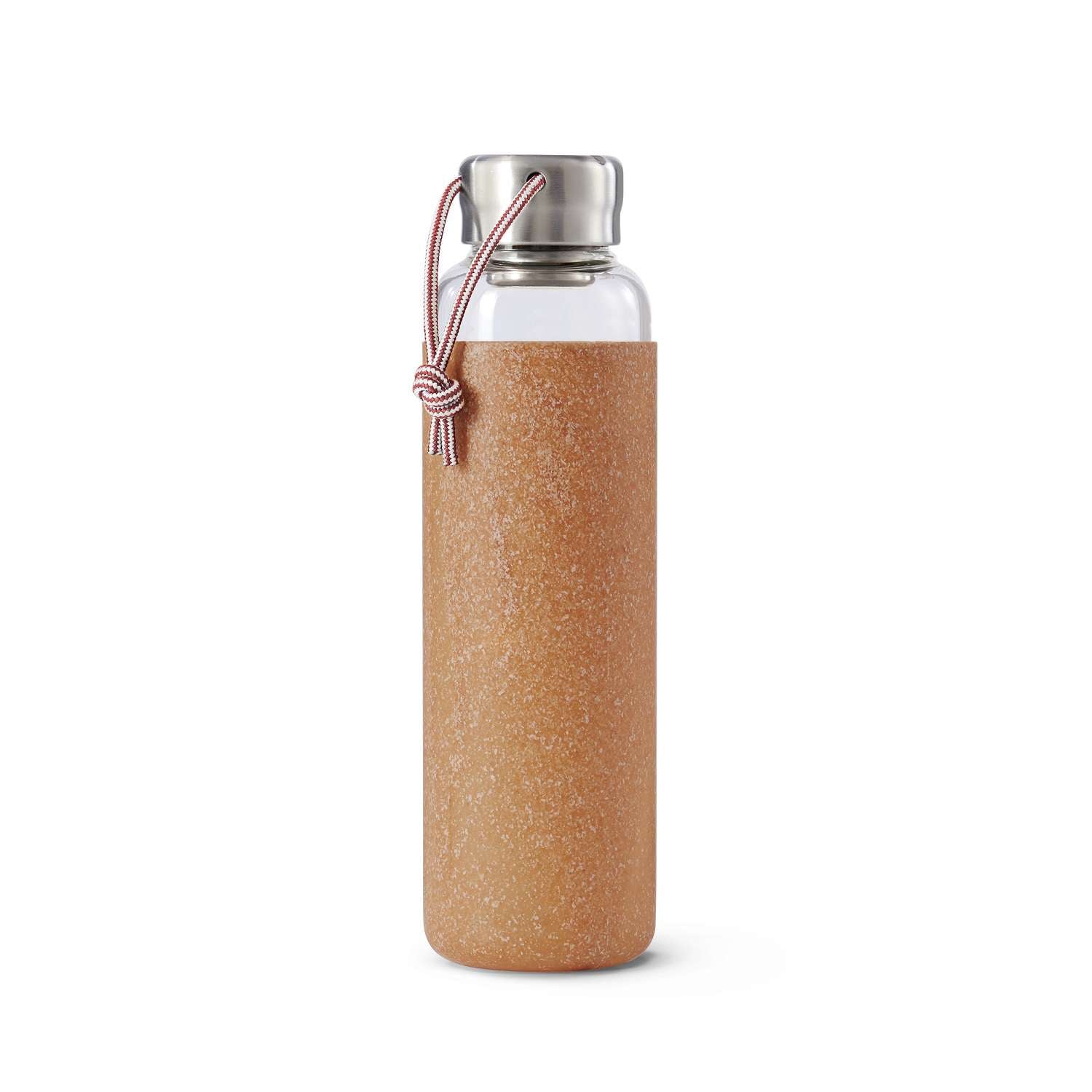 BLACK+BLUM | Trinkflasche, TO-GO GLAS, ozean, 600 m