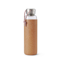 Glas-Wasserflasche, Mandel, 600 ml