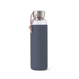 BLACK+BLUM | Trinkflasche, TO-GO GLAS, ozean, 600 m