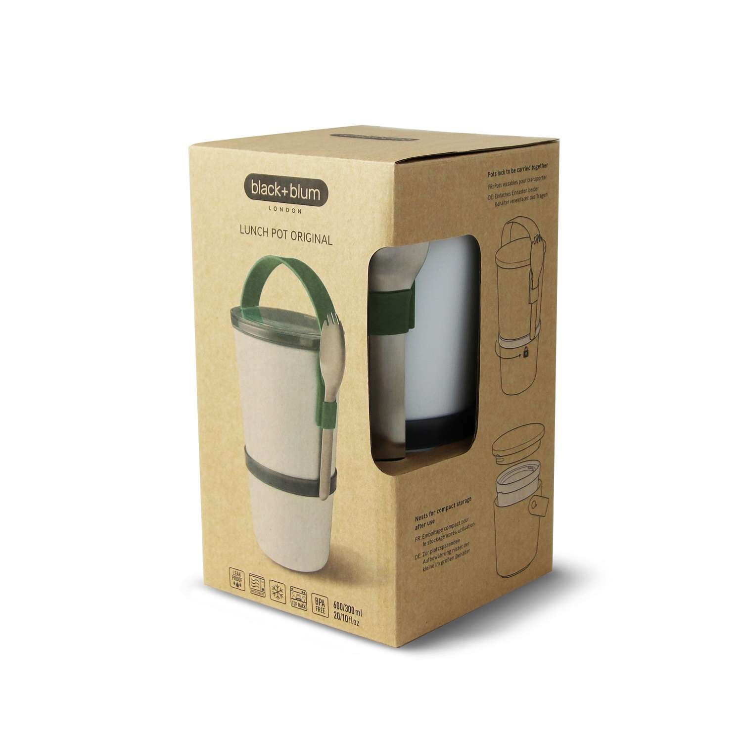 Lunchpot ORIGNAL, olive, 900 ml