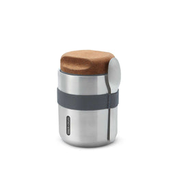 BLACK+BLUM | Lunchbecher, TO GO LUNCH, silber, 550