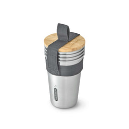 BLACK+BLUM | Becher-Set, TO-GO LUNCH, edelstahl, 4