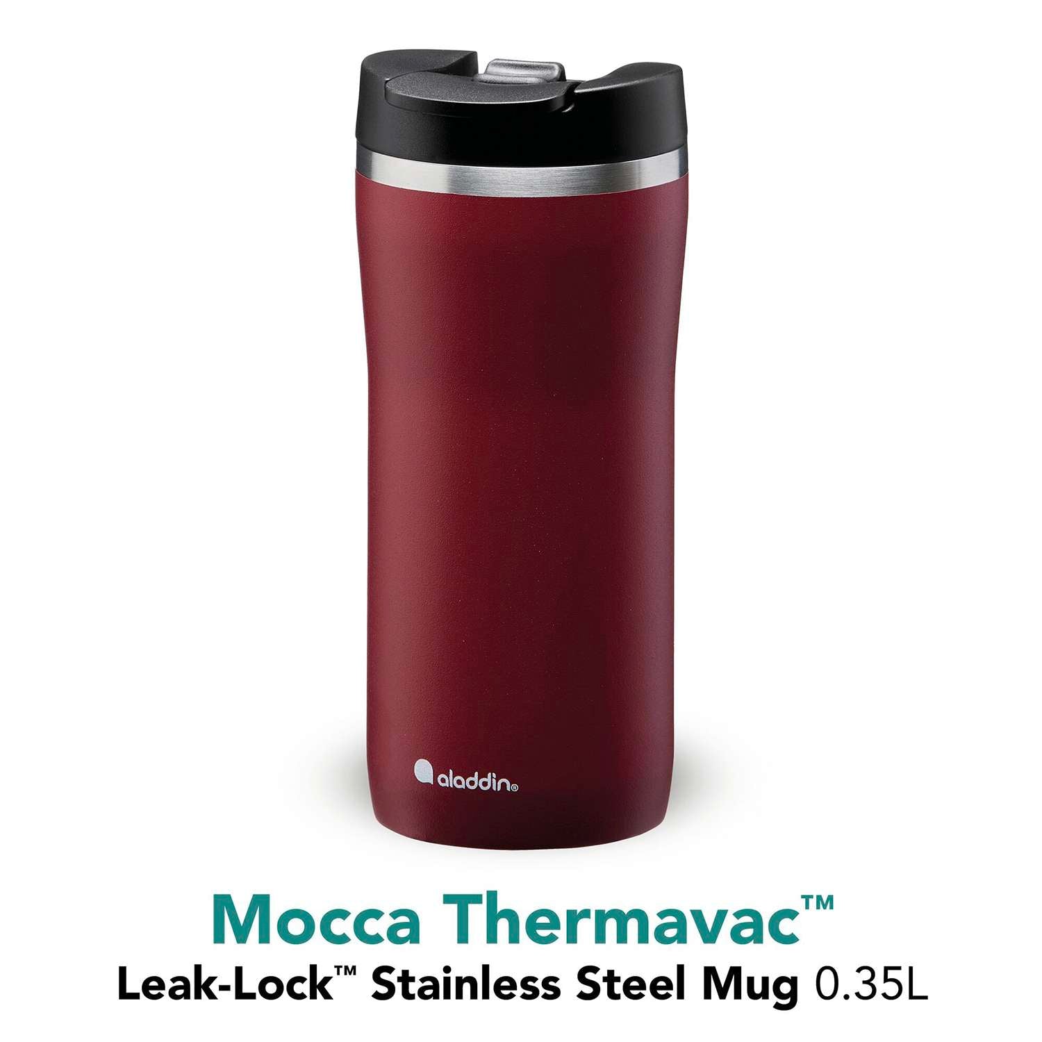 ALADDIN | Thermobecher, BARISTA, burgund, 350 ml