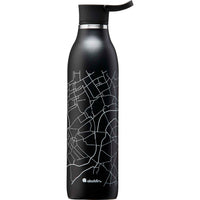 ALADDIN | Isolierflasche, CITY LOOP, schwarz, 600 m