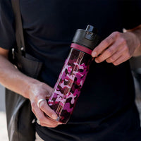 ALADDIN | Trinkflasche, SPORTS TRACKER, burgund, 80