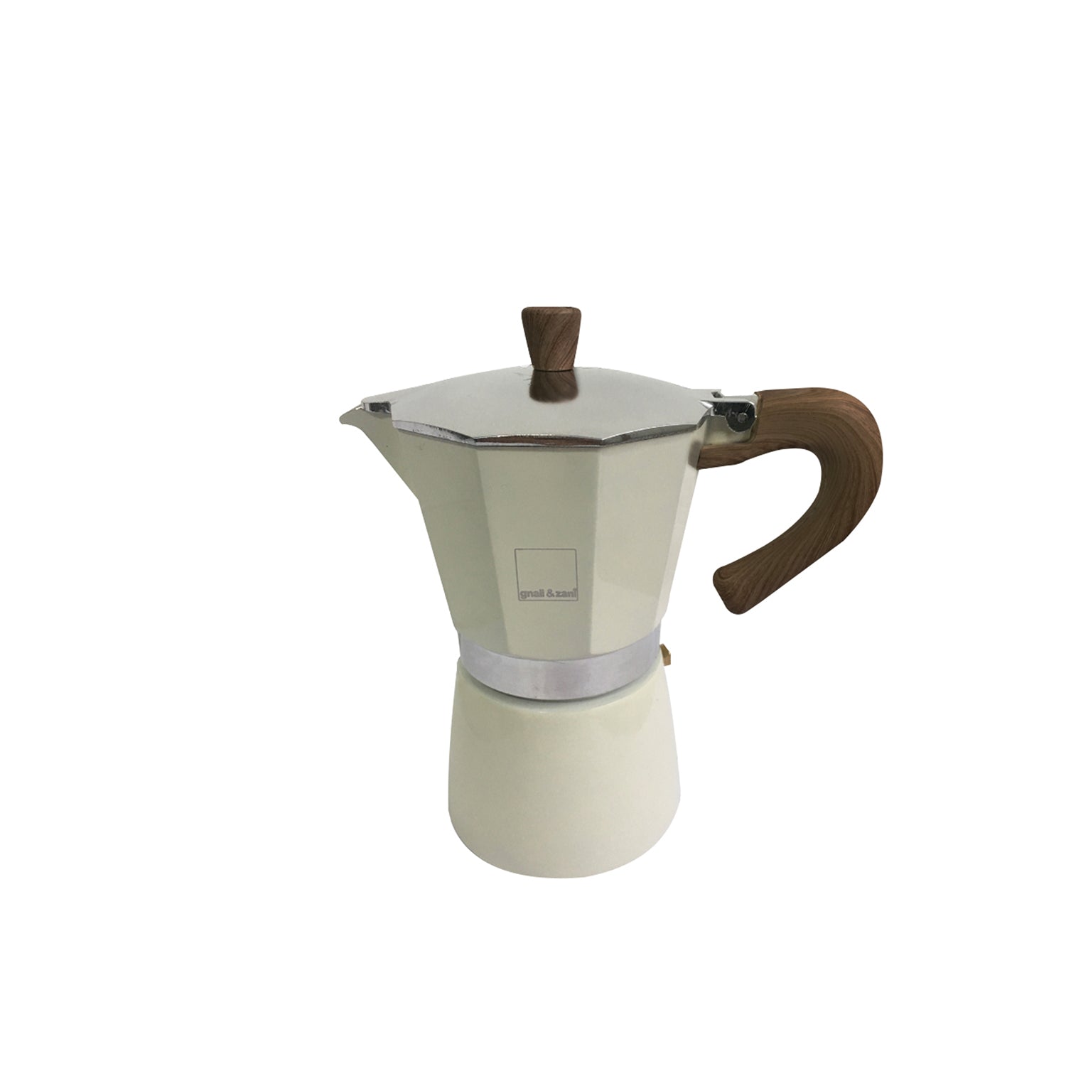 GNALI & ZANI | Espressokocher, VENEZIA, creme, Alum