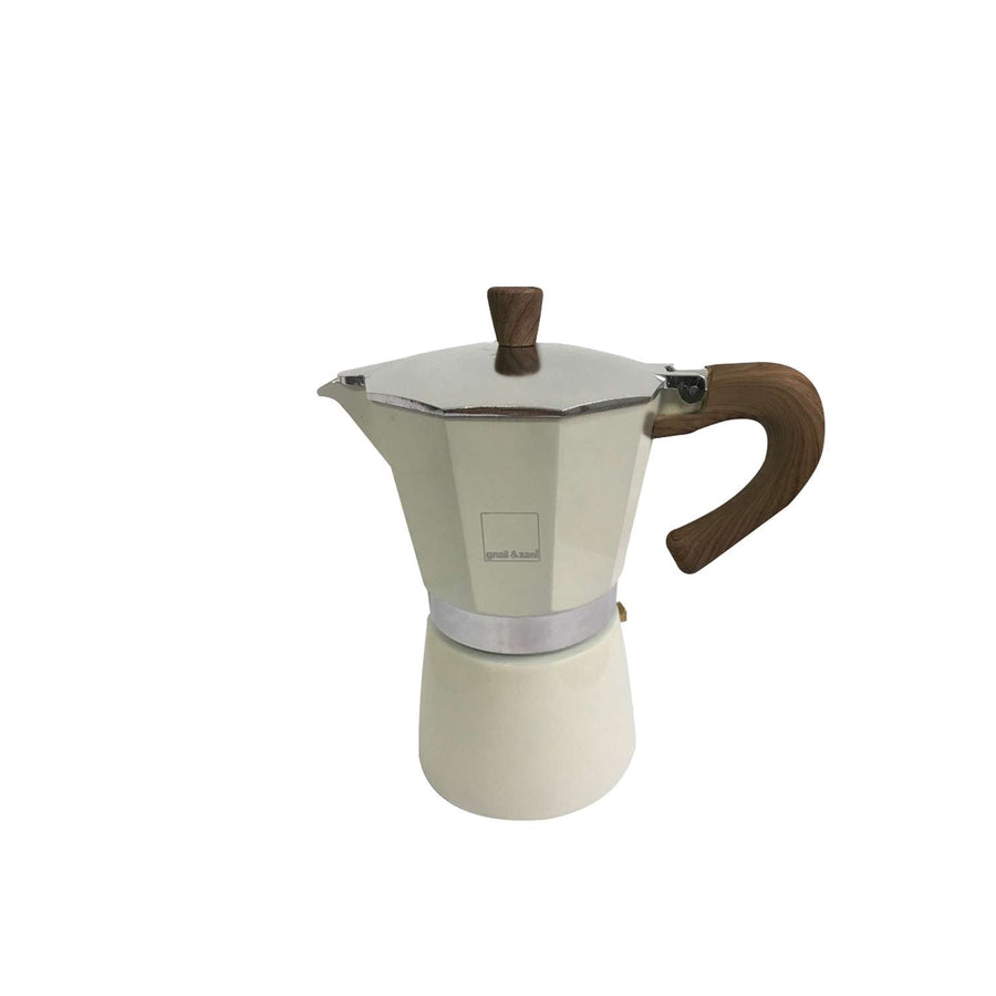 GNALI & ZANI | Espressokocher, VENEZIA, creme, Alum