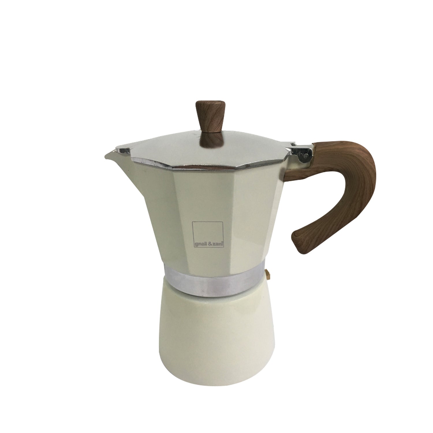 GNALI & ZANI | Espressokocher, VENEZIA, creme, Alum