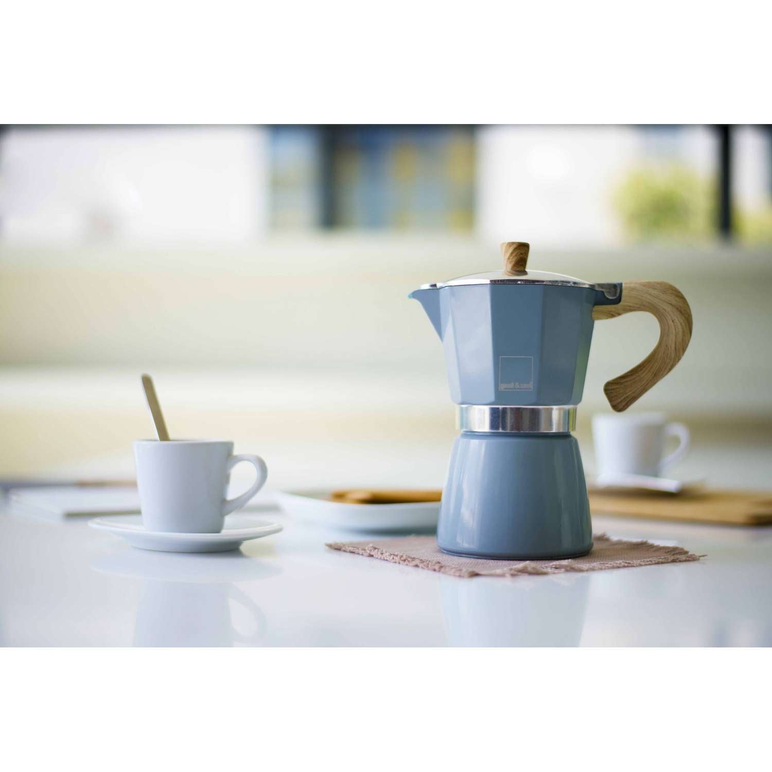 GNALI & ZANI | Espressokocher, PICO, blau