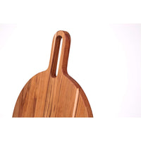 Teakholz-Servierbrett BISTRO, mit Griff, 51 x 36 x 2 cm