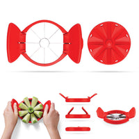 DREAMFARM | Apfelschneider, FLAPPLE, rot, 12,6 cm