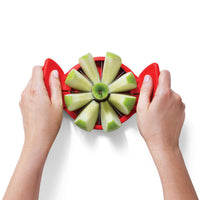 DREAMFARM | Apfelschneider, FLAPPLE, rot, 12,6 cm