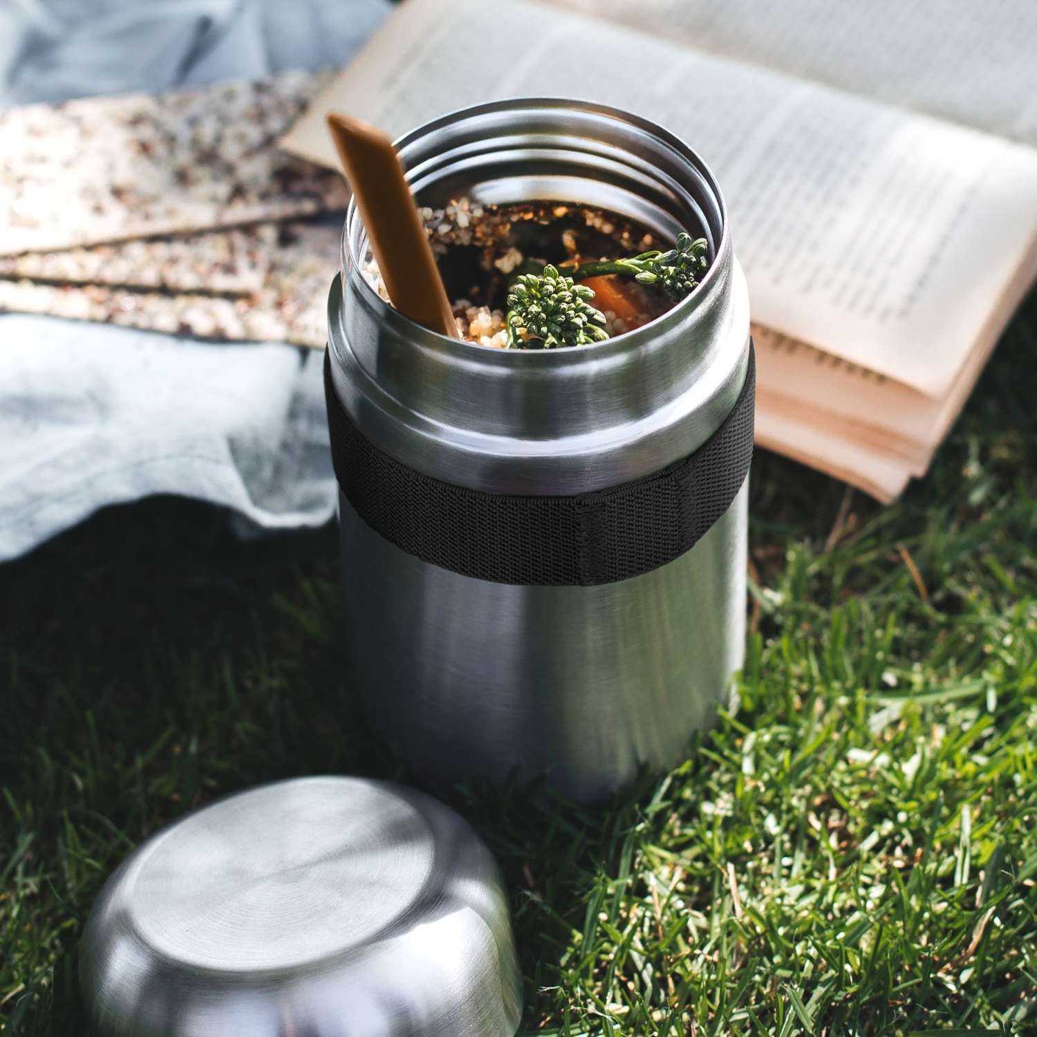 BLACK+BLUM | Lunchbecher, FOOD FLASK, orange