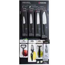 KYOCERA | Display, Metall mit Fuß, 2-seitig