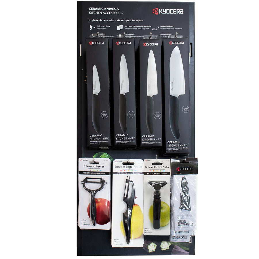 KYOCERA | Display, Metall mit Fuß, 2-seitig