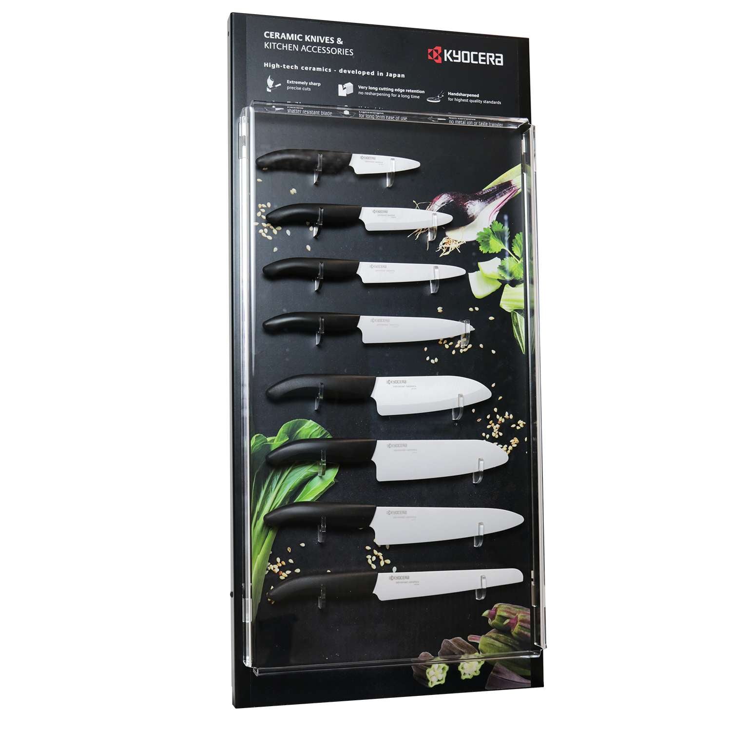 KYOCERA | Display, Rückwand aus Metall, ohne Fuß, 1