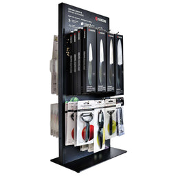 KYOCERA | Display, Metall mit Fuß + Plexiglas