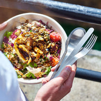 BLACK+BLUM | Besteck, TO-GO LUNCH, silber