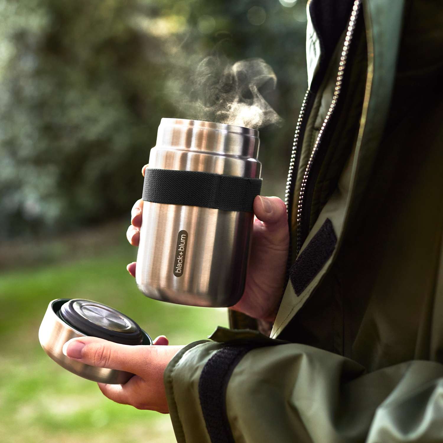 BLACK+BLUM | Lunchbecher, FOOD FLASK, orange