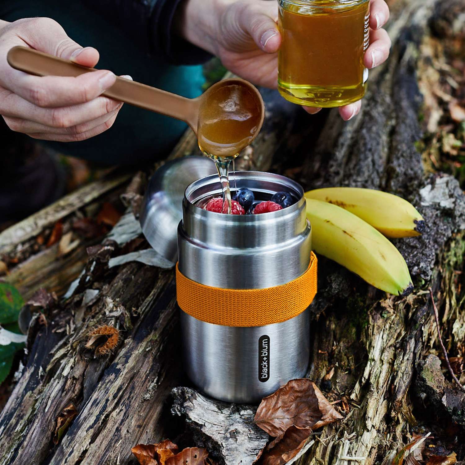 BLACK+BLUM | Lunchbecher, FOOD FLASK, orange
