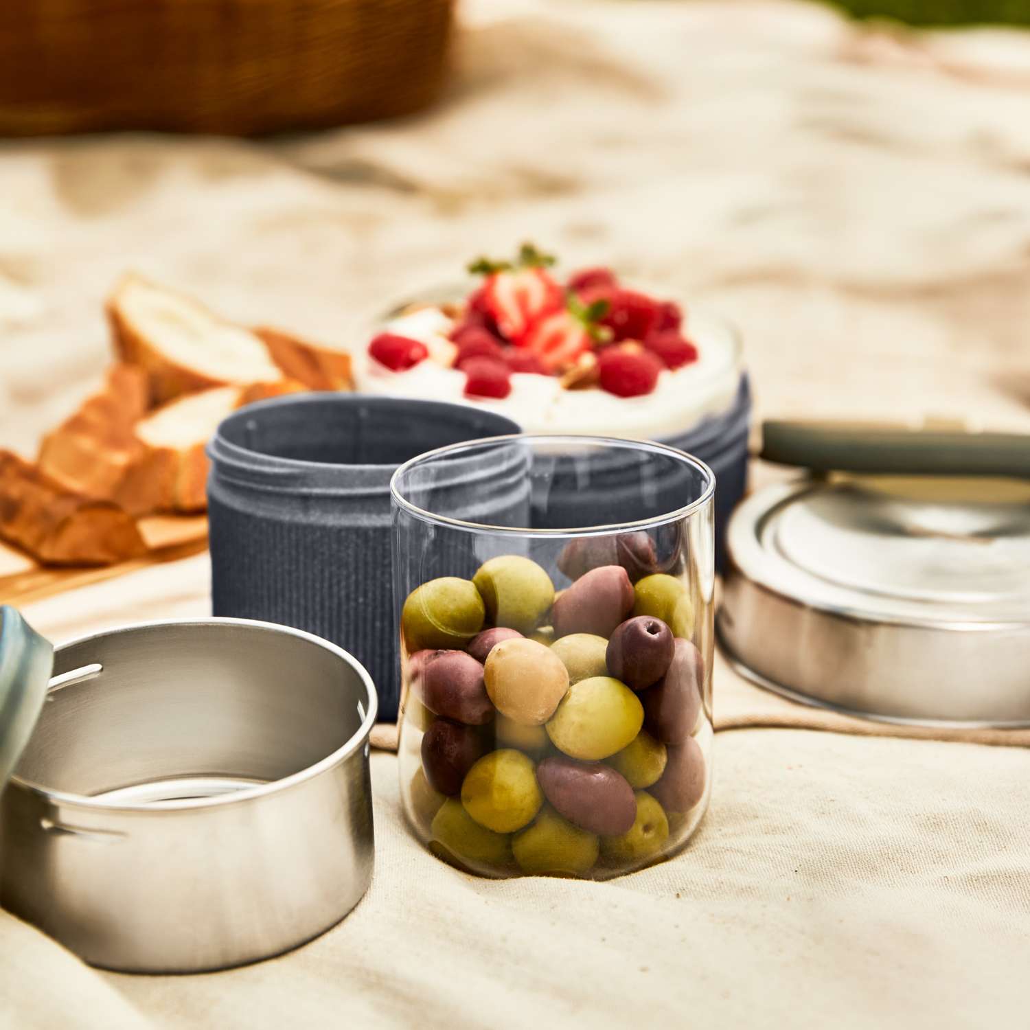 BLACK+BLUM | Lunchschale, TO-GO LUNCH, Schiefer